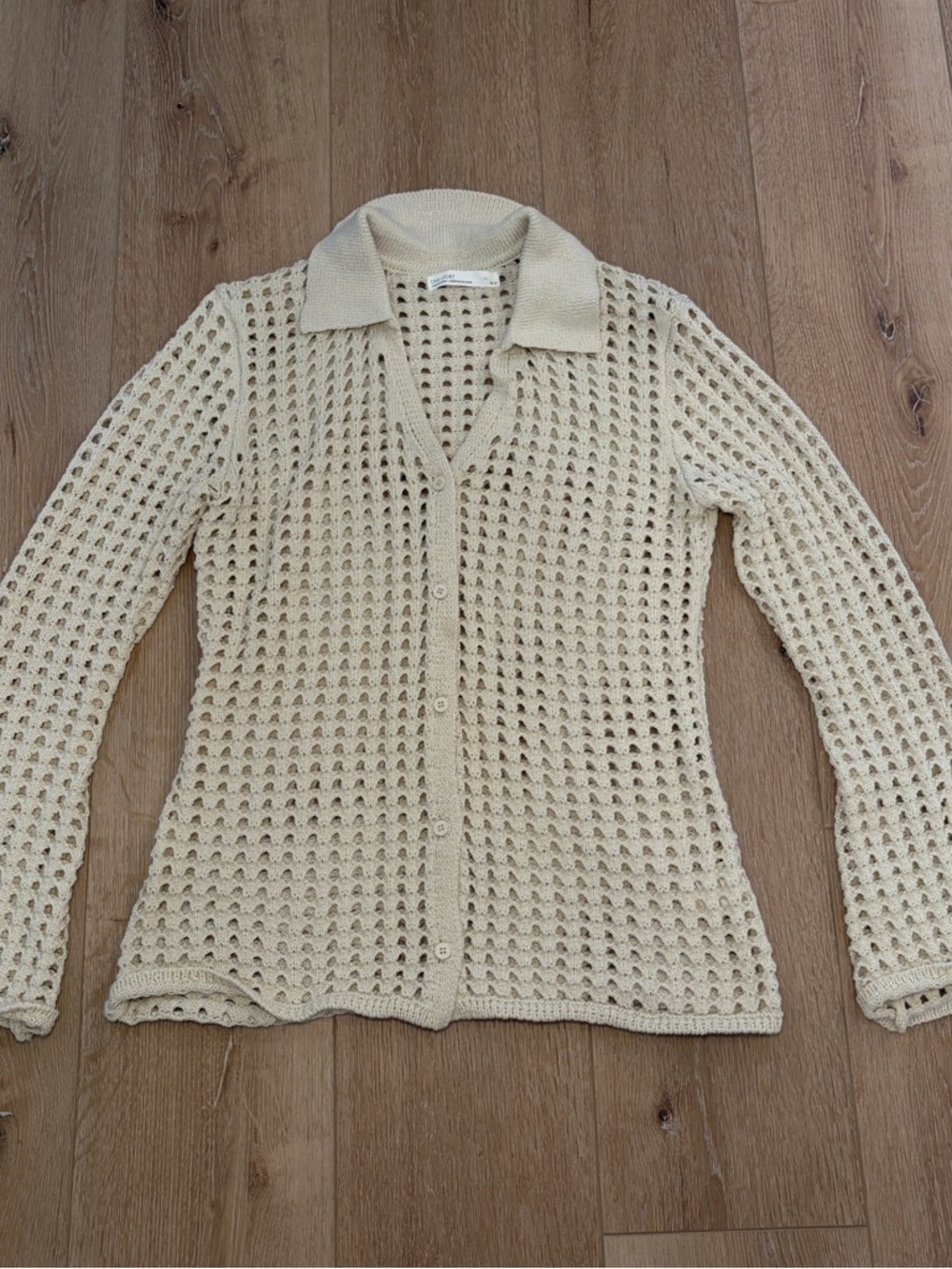 Oak + Fort Knit Collar Sweater